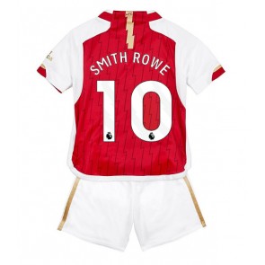 Arsenal Emile Smith Rowe #10 Hjemmebanesæt Børn 2023-24 Kort ærmer (+ korte bukser)